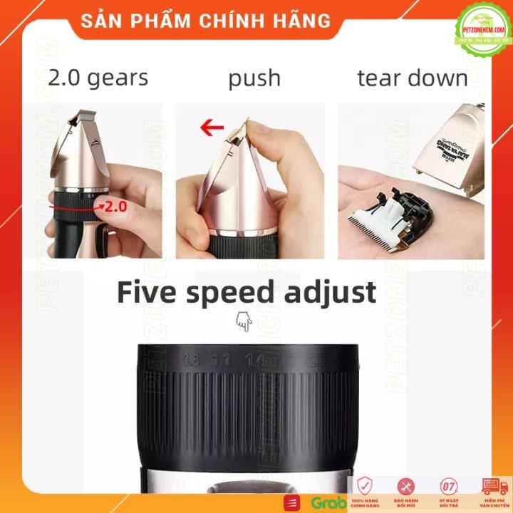 Tông đơ pin sạc MAIYATANG Q1️ FREESHIP️ Tông Đơ Cắt Tóc Cao Cấp - dùng cho gia đình và cả cún mèo - pin sạc