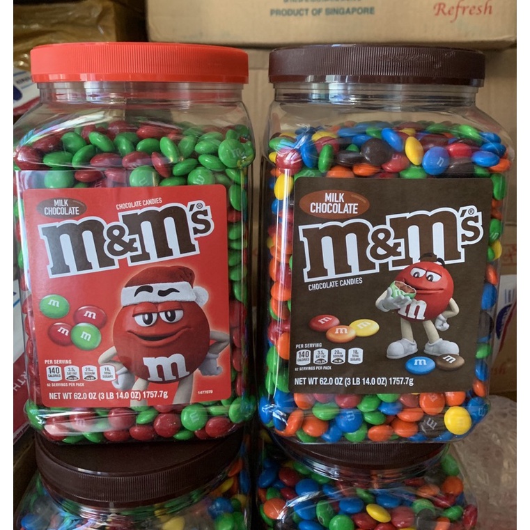 ( Date 2023 )Socola M & M đen 1,757,7gr của Mỹ