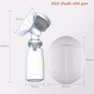 Máy hút sữa điện đôi real bubee Nhật ( tặng kèm túi trữ sữa)4