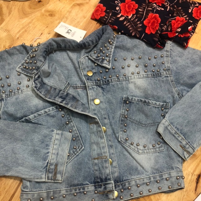 ÁO KHOÁC JEANS SIZE S M L