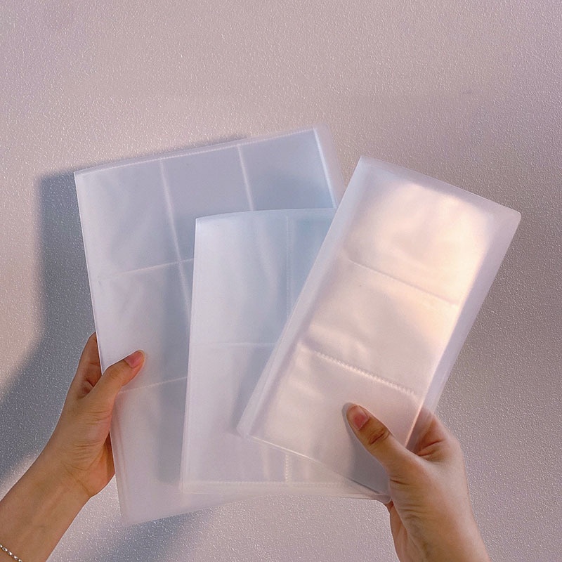Túi Nhựa Trong Suốt Đựng Trưng Bày Trang Sức/Nhẫn/Bông Tai Cỡ Lớn 3 Kiểu Lựa Chọn