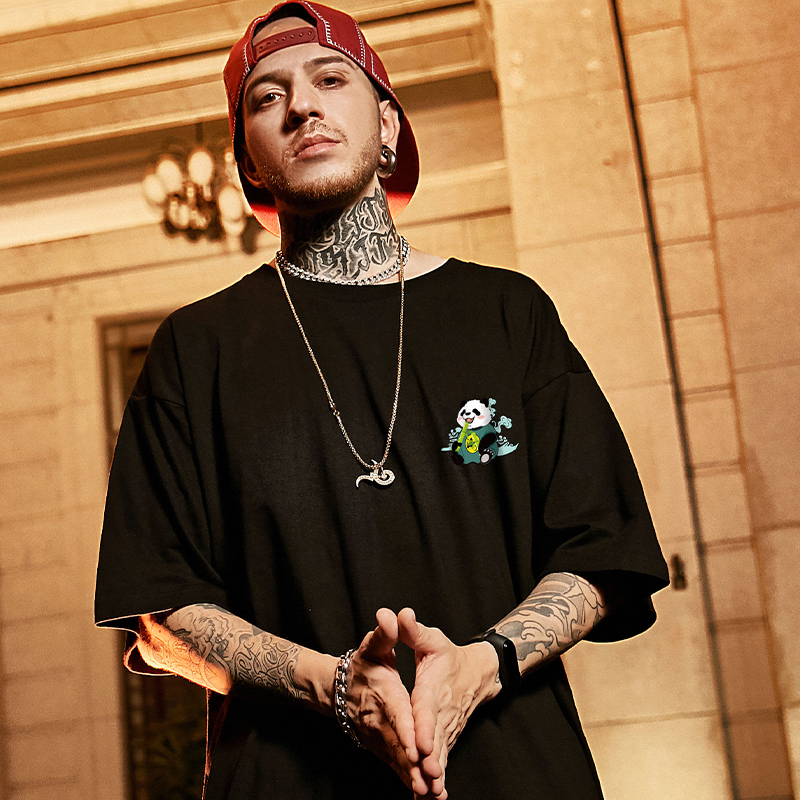 Áo Nam Tay Ngắn In Hình Gấu Trúc Size S-8XL | BigBuy360 - bigbuy360.vn