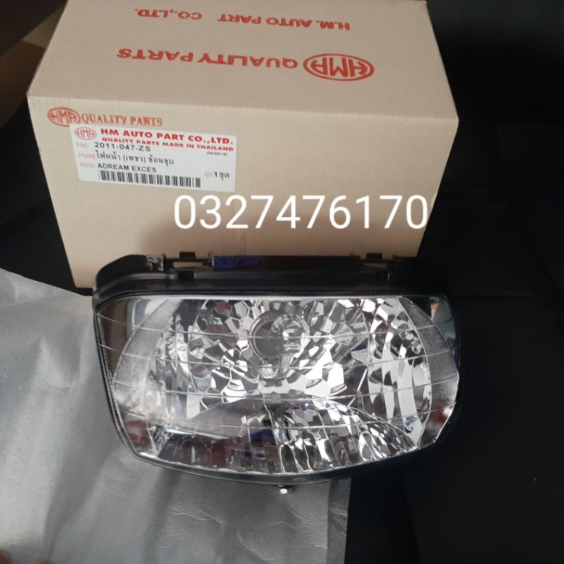 Pha chóa đèn trước xe DREAM lùn 99 hàng nhập thái