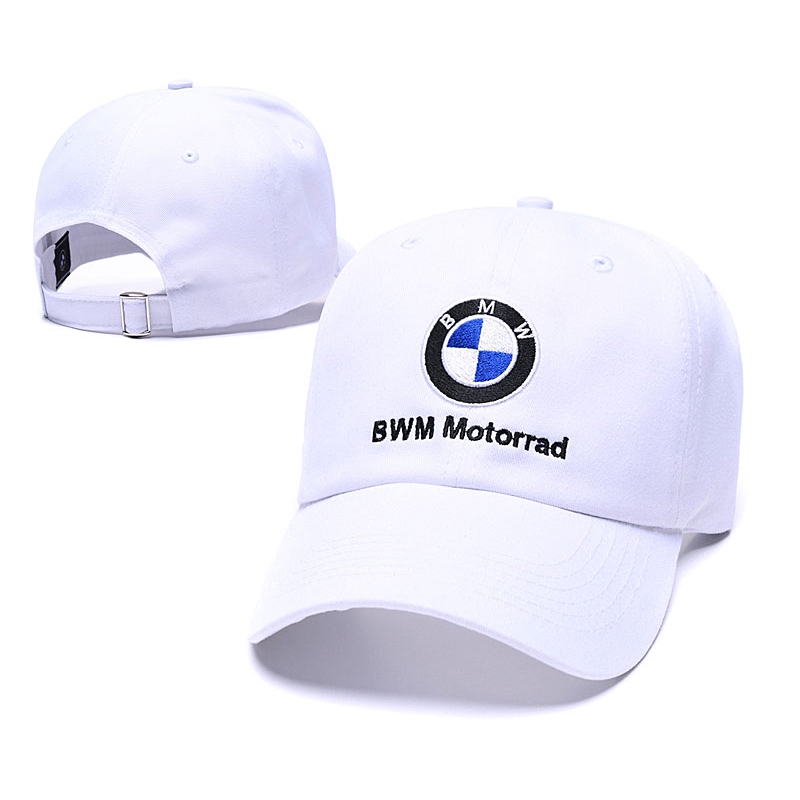 Mũ Lưỡi Trai Màu Trắng In Logo Bmw M Motorsport Cá Tính