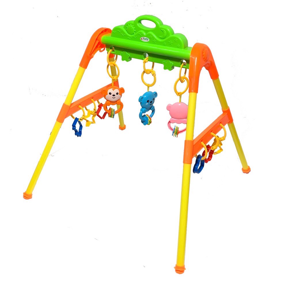 Đồ Chơi Kệ Chữ A Xúc Xắc Sato Hàng Việt Nam Dành Cho Trẻ Sơ Sinh Từ 3 Tháng Tuổi