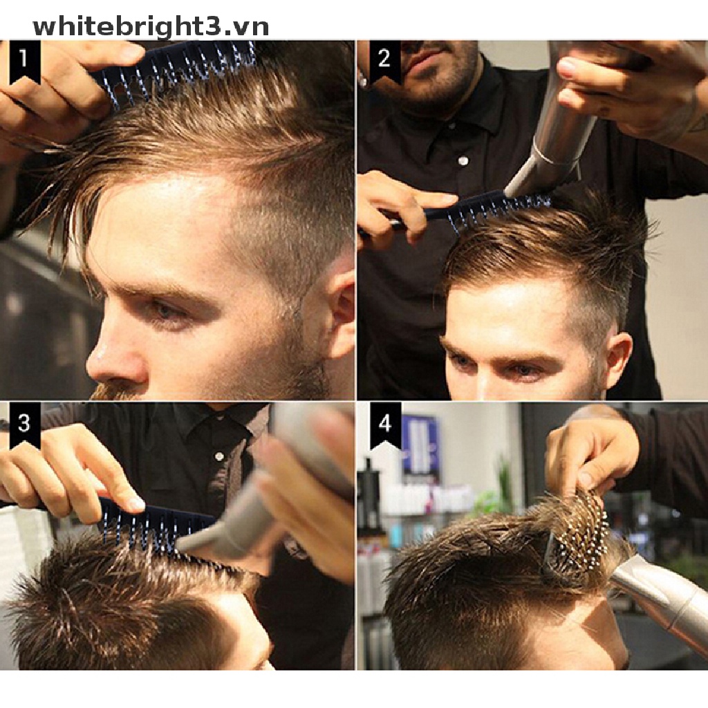 (Hàng Mới Về) Lược Chải Tóc Tráng Men Thuận Tiện Cho Nam