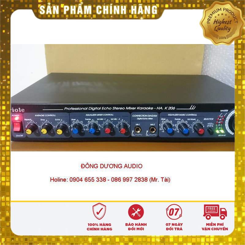 VANG HÁT KARAOKE ORIOLE K206 -ĐIỆN TÍN AUDIO -ĐIỆN TÍN 3