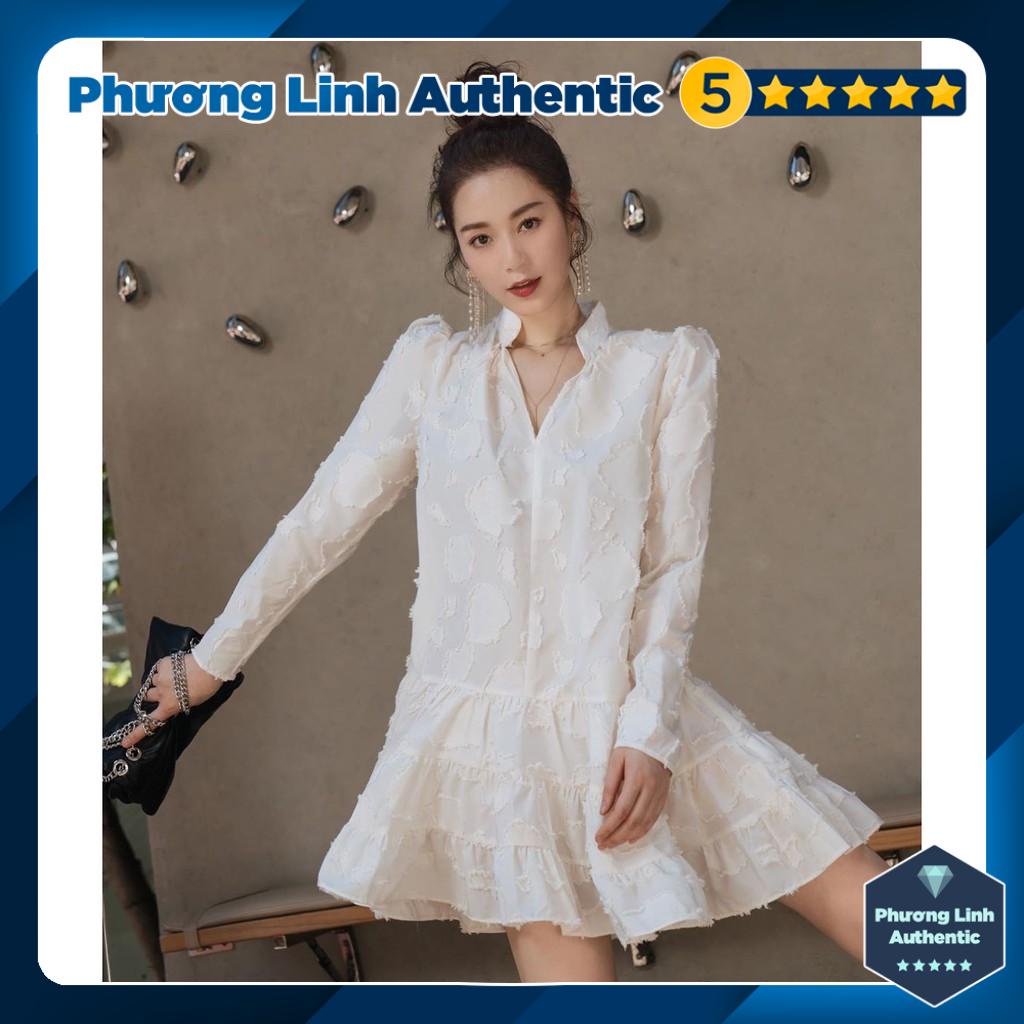 Váy ngắn thêu sóng H&M Auth new tag có sẵn 0909370001