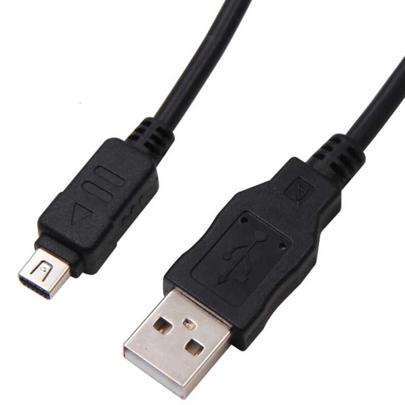 Cáp sạc / truyền dữ liệu USB cho Olympus Camera CB-USB5 CB-USB6 12Pin SZ-10 SZ-20 SZ-31MR OM-D E-M5 TG-1