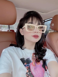 Kính mắt vuông Hot Trend đủ 4 màu trắng, đen, be, hồng | BigBuy360 - bigbuy360.vn