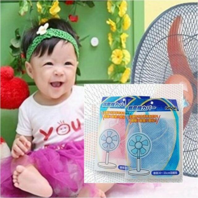 [ SALE TƯNG BỪNG]  Lưới bọc quạt an toàn cho bé.