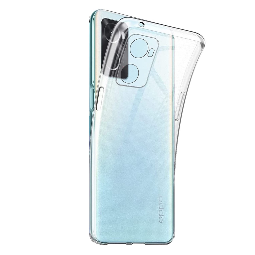Ốp lưng silicon dẻo cho Oppo A36 / A76 / A96 / K10 / Realme 9i hiệu Ultra Thin trong suốt mỏng 0.6mm độ trong tuyệt đối