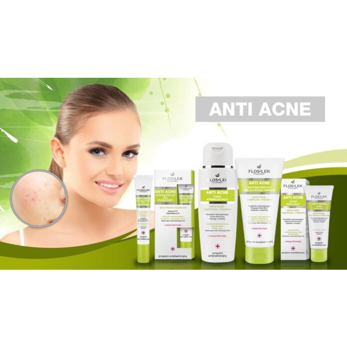 Floslek Sữa Rửa Mặt Cho Da Nhờn Mụn Anti Acne Bacterial Face Cleansing Gel 200ml | BigBuy360 - bigbuy360.vn
