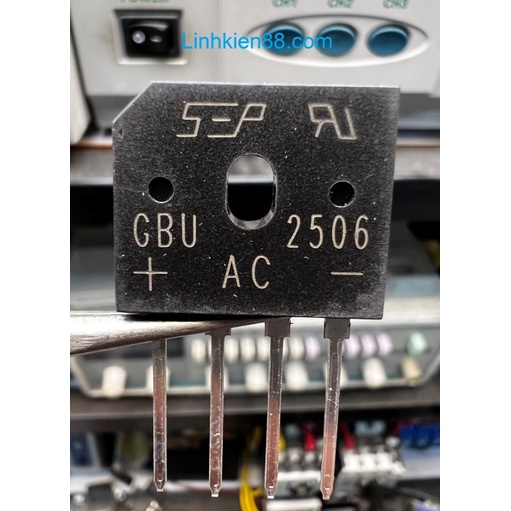 3 con DIOT Diode Cầu SEP GBU2506 GB2506 GBJ2506 2506 25A 600V