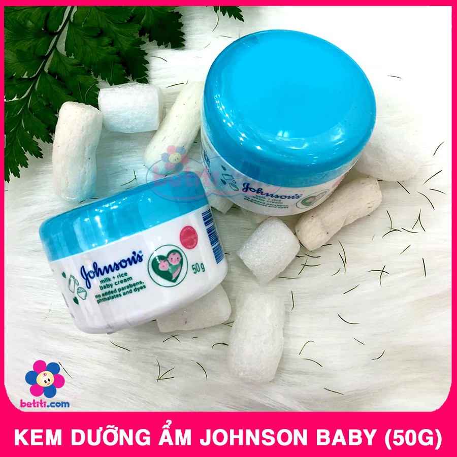 Kem Dưỡng Ẩm Johnson Baby (50g)