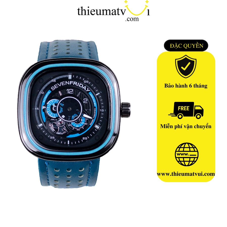 Đồng hồ cơ Sevenfriday màu Xanh thời trang dành cho Nam