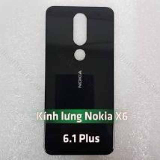Nắp lưng nokia x6, 6.1 plus