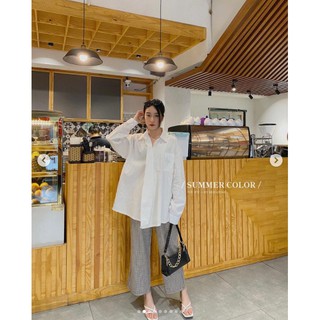 Áo Sơ mi vạt chéo korea