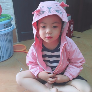 Áo gió 2 lớp cho bé