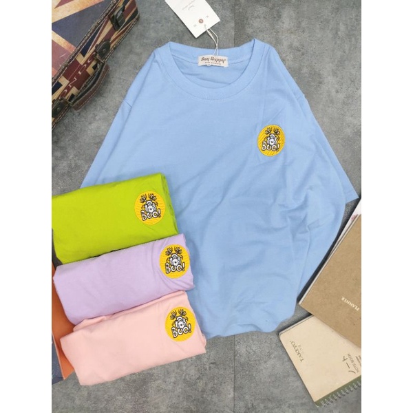 🎄Áo Thun Say Happy thêu logo🎄