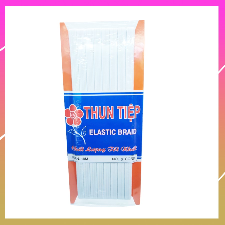 Dây chun 6 li trong may mặc