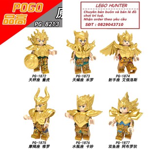 Lego Minifigures Thánh kỵ sỹ 12 Cung Hoàng Đạo - Hoàng Kim