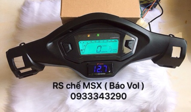 TRỌN BỘ BỢ CỔ WAVE LỚN ,RS CHẾ ĐỒNG HỒ ĐIỆN TỦ MSX - BÁO VOL BÌNH