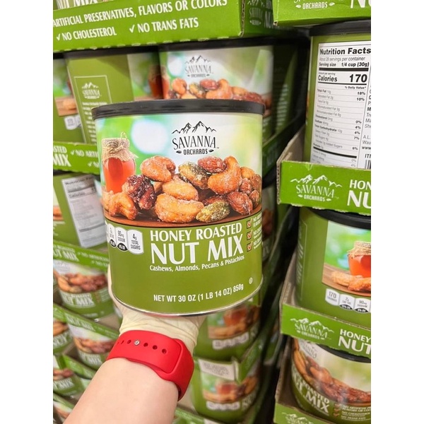 HẠT HỖN HỢP TẨM MẬT ONG Gourmet Honey Roasted Nut MIX 🥜🥜