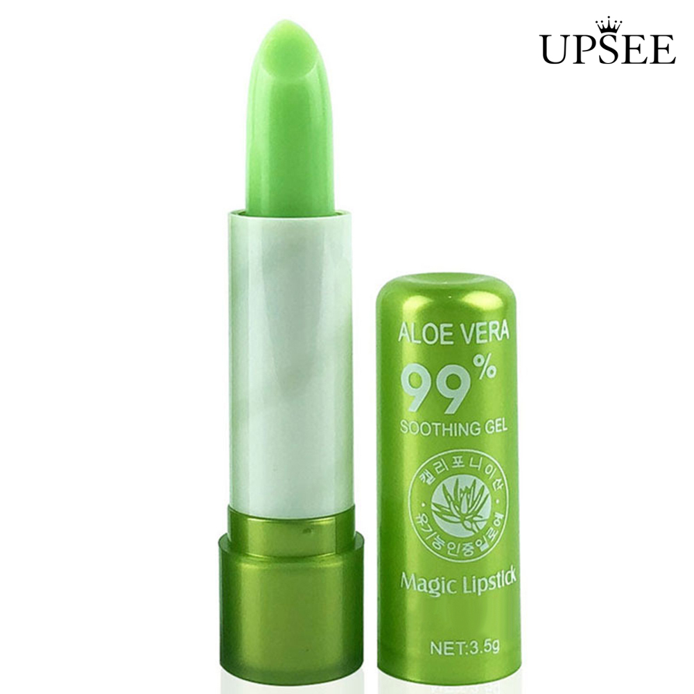 (Hàng Mới Về) Son Dưỡng Môi Lô Hội 3.5g Thay Đổi Màu Sắc Lâu Trôi Chống Thấm Nước Không Dính | BigBuy360 - bigbuy360.vn