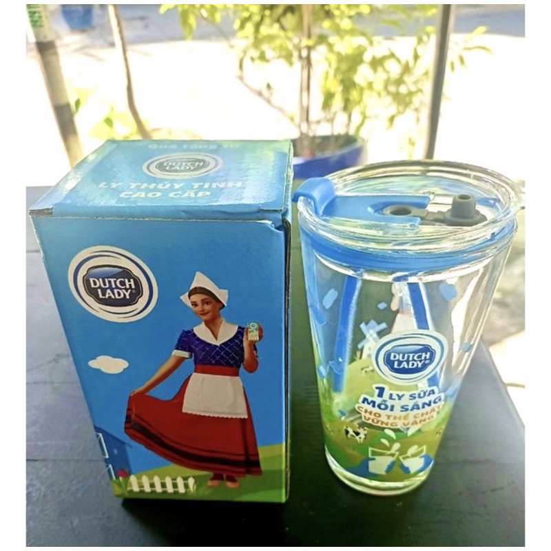 Bình giữ nhiệt thuỷ tinh dutch lady
