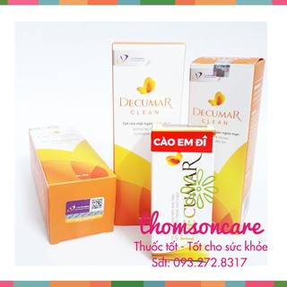 Trị mụn Decumar dạng kem và sữa rửa mặt