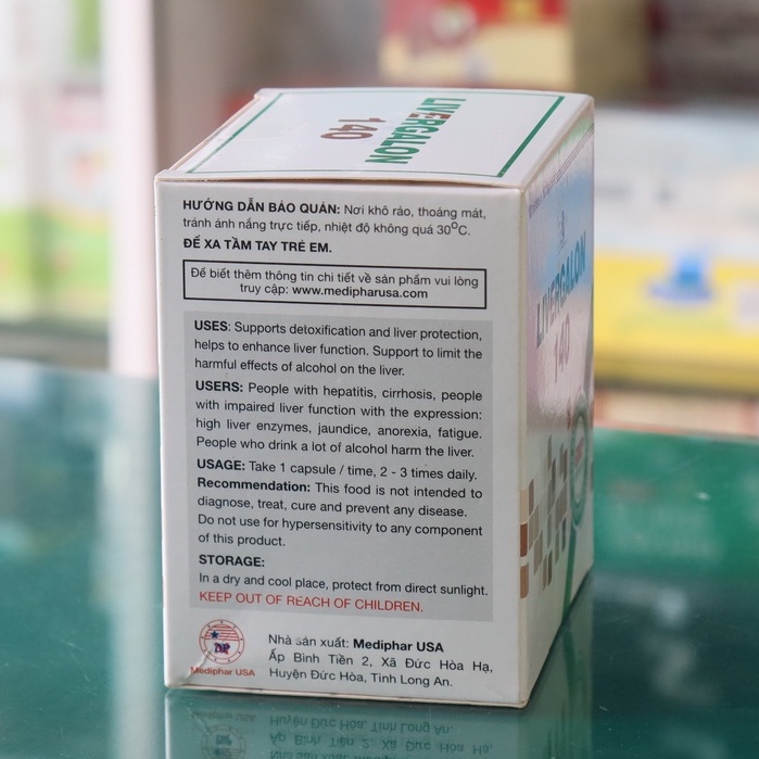 Livergalon 140 – Hỗ trợ giải độc gan, tăng cường chức năng gan (100 viên)