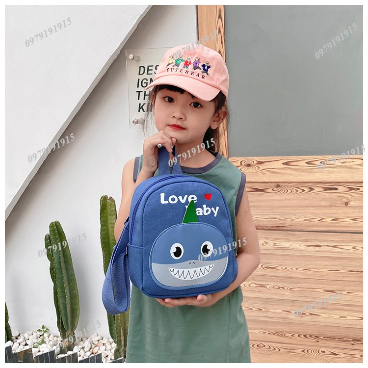 Balo mẫu giáo bé gái BL001 dễ thương chống thấm nước cho bé