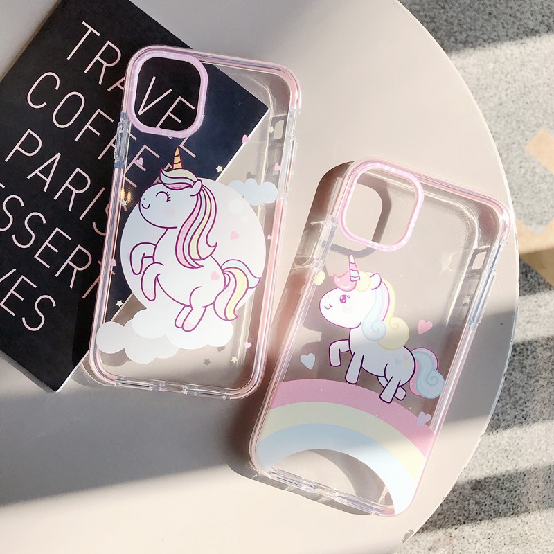 Ốp Điện Thoại Kì Lân Chất PM Cao Cấp Chống Trơn Trượt  Iphone 11 11proMax 7plus 8plus X XS XS MAX Unicorn DT02 Dino Case