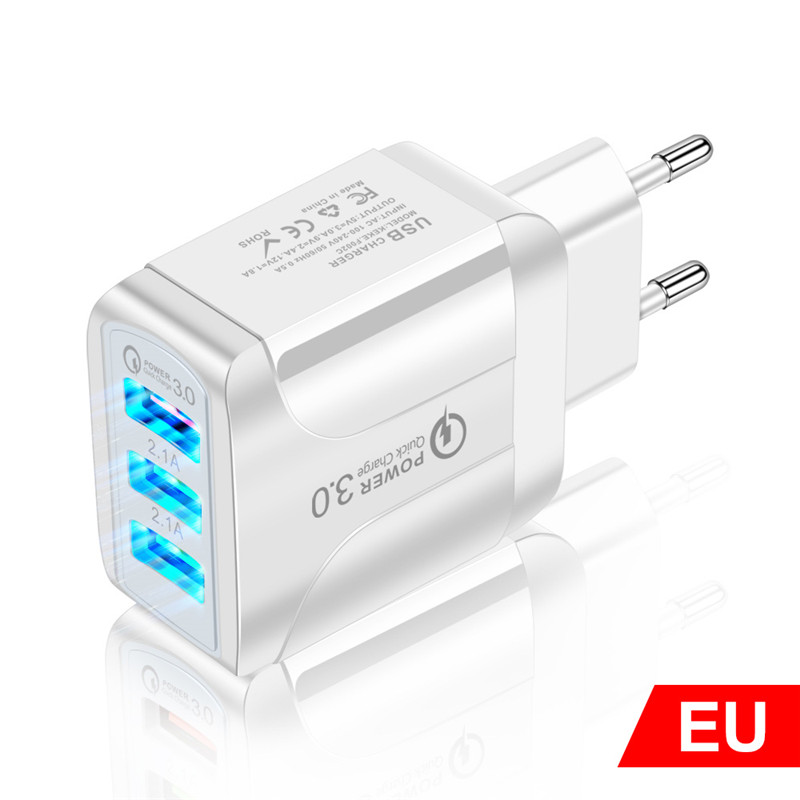 Chấu Sạc Nhanh KAXOE Cho Điện Thoại QC3.0 USB 3.0