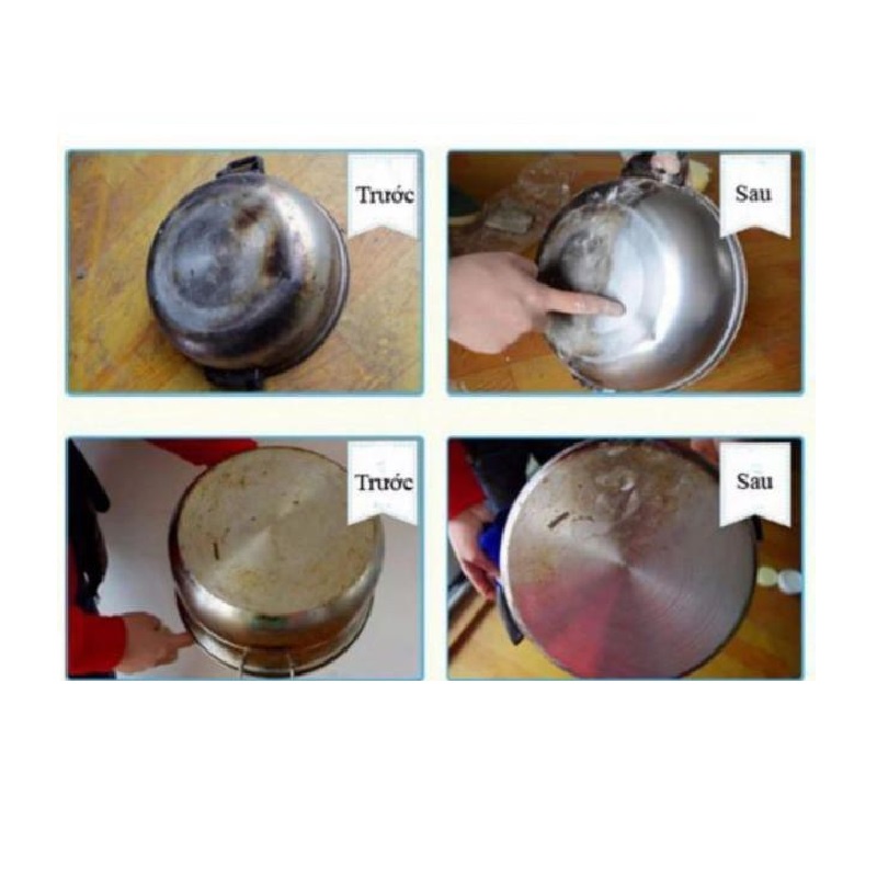 Kem Tẩy Rửa Xoong Nồi Đa Năng Hàn Quốc Dạng Kem Trọng Lượng 500gram ,Đánh Bay Các Vết Bẩn Cứng Đầu
