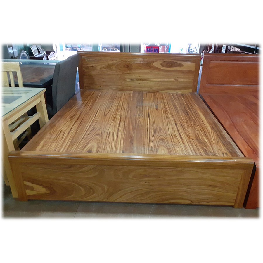 Giường gỗ hương xám dát phản 1m6 – 1m8 x 2m