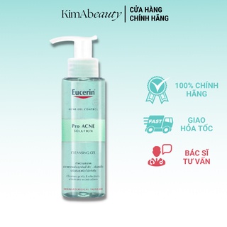 [CHÍNH HÃNG] Sữa Rửa Mặt Eucerin Pro Acne Dành Cho Da Dầu Mụn - Eucerin Pro Acne Solution Cleansing Gel 200ml