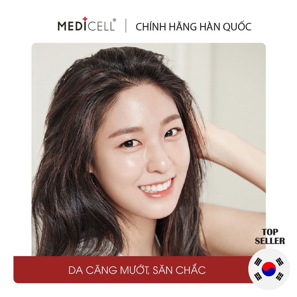 Tế bào gốc tái tạo da sẹo mụn Medicell, làm trắng sáng da, se khít lỗ chân lông Celula Stem Cell Solution 6ml