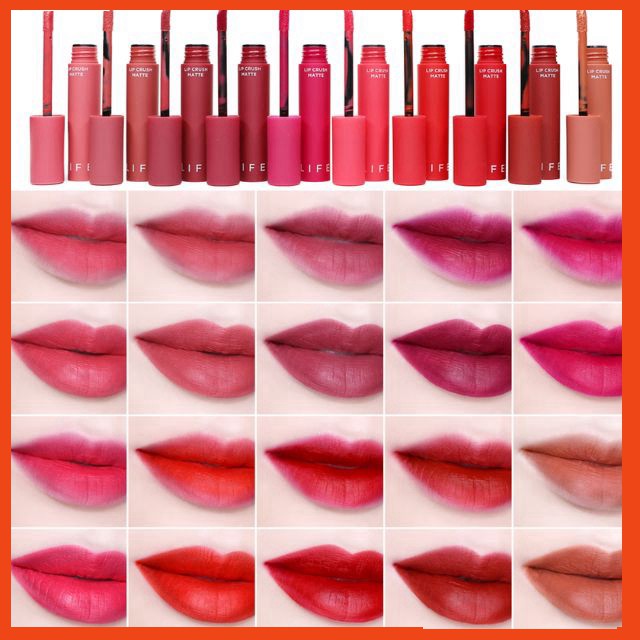 [SALE SHOCK]  IT'S SKIN - Son kem lì ItsSkin Life Color Lip Crush màu 09 hot có sẵn itskin