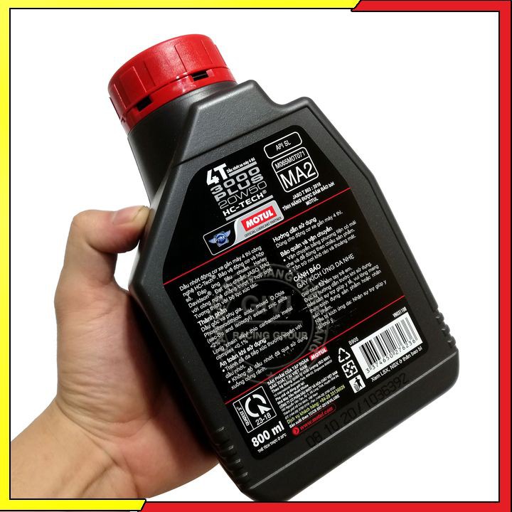 Nhớt Motul 3000 Plus 4T 20W50 Dành Cho Xe Số Và Tay Côn