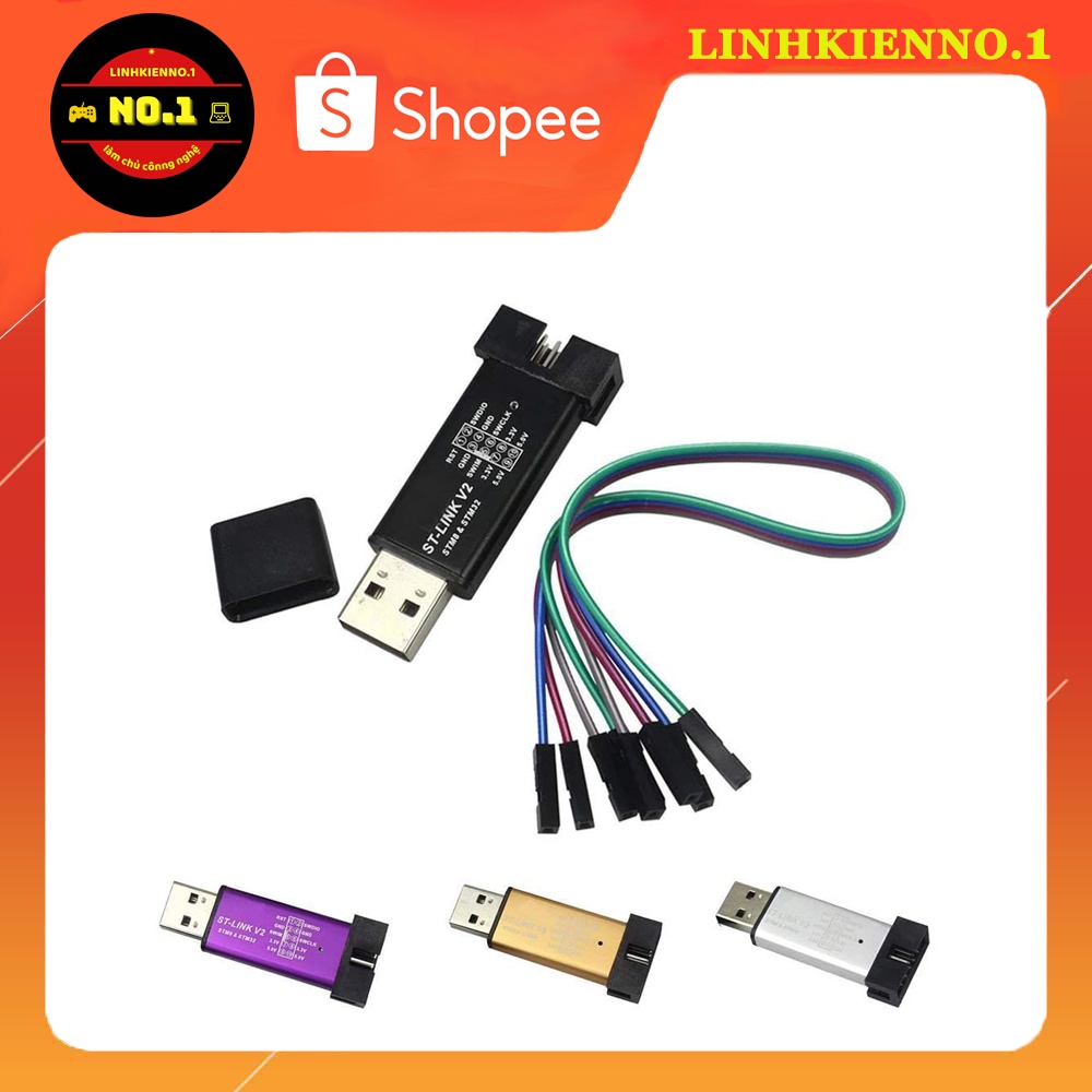 Mạch Nạp ST-Link V2 Mini nạp cho STM8, STM32
