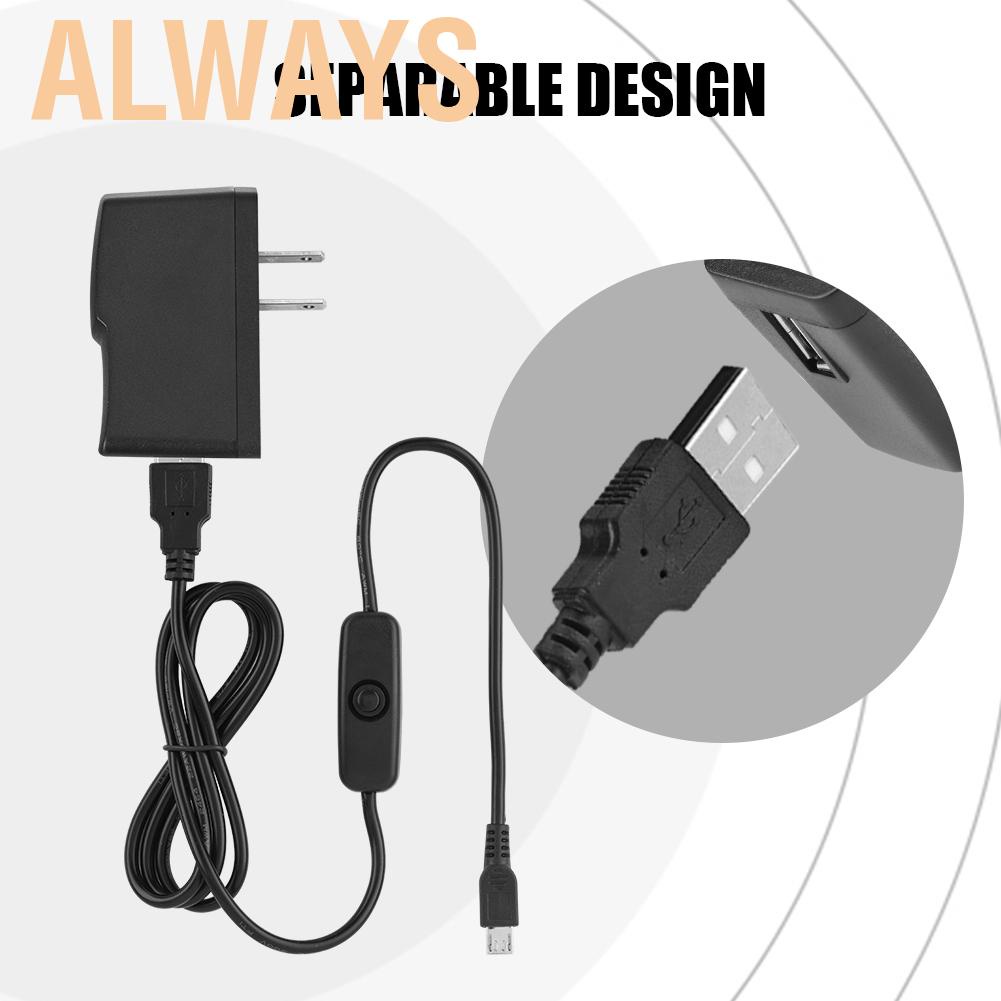 Bộ sạc nguồn 5V 2.5A AC / DC cho Raspberry Pi 3