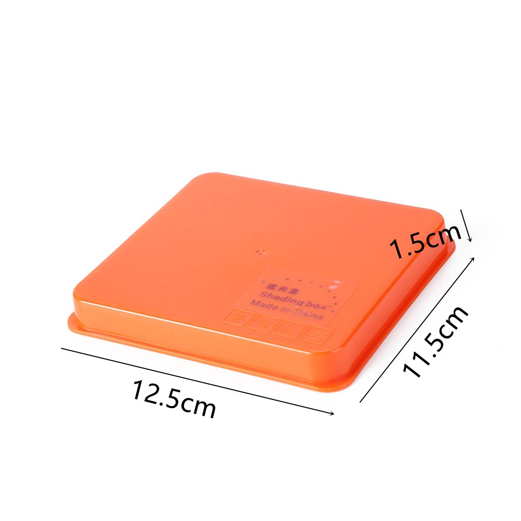 Hộp Đựng Dụng Cụ Nha Khoa Bằng Nhựa Resin Màu Cam Cỡ Lớn