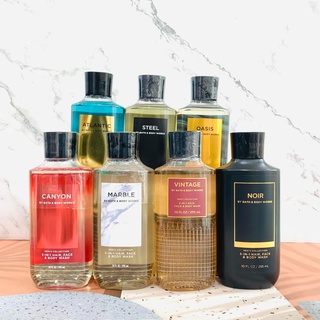 Sữa tắm gội cho nam bath & body works for men hair, face & body wash 295ml