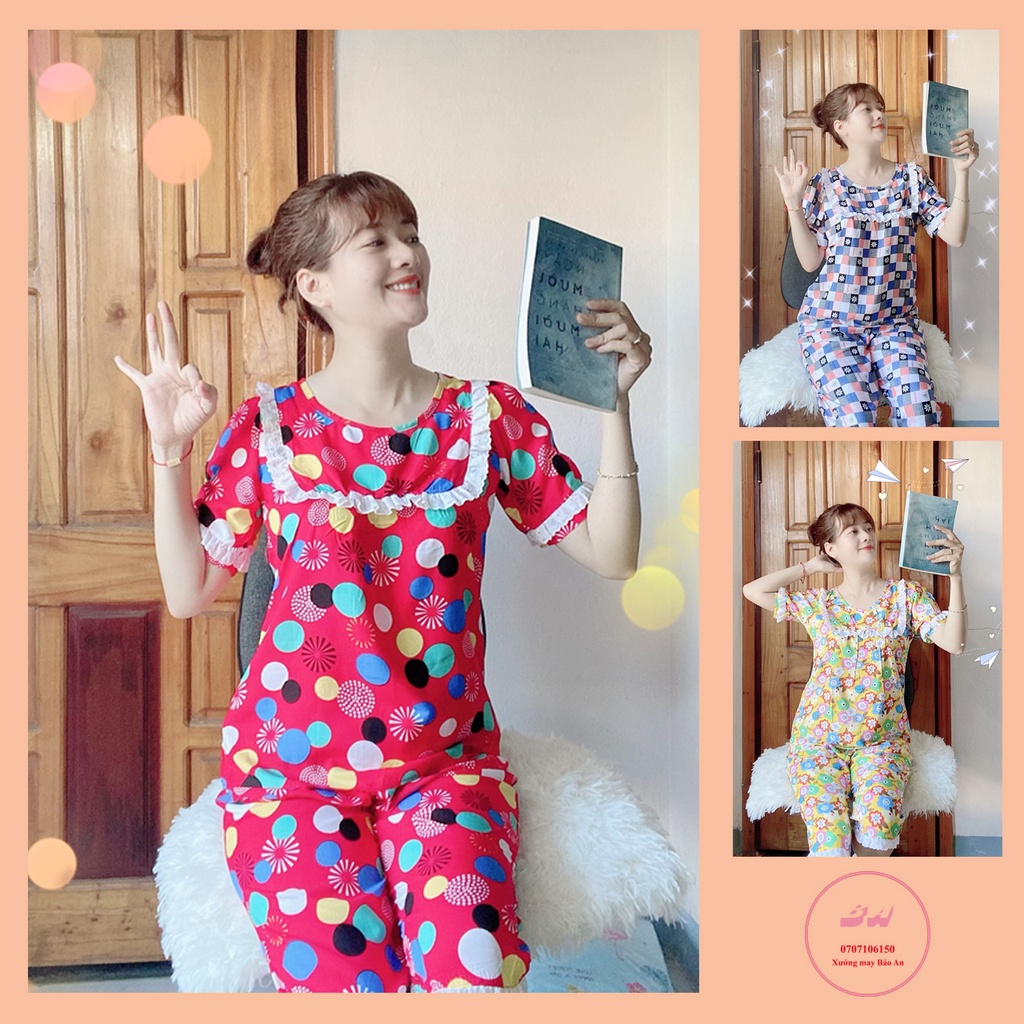 Đồ bộ mặc nhà, chất liệu vải lanh (tole) mặc nhà, From cực dể thương