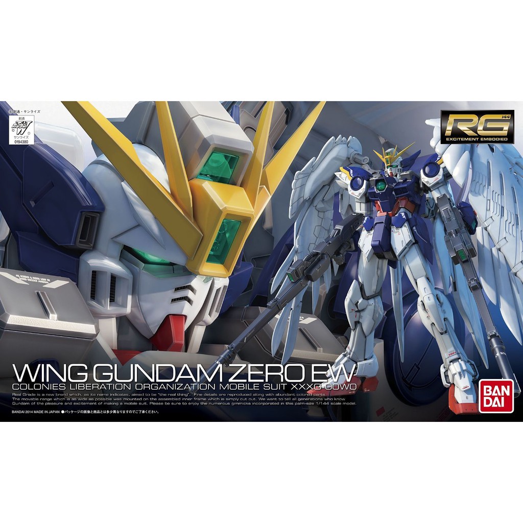 MÔ HÌNH GUNDAM RG WING ZERO BANDAI