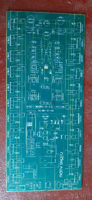 Bo pcb công suất sân khấu 22 sò 1 kênh