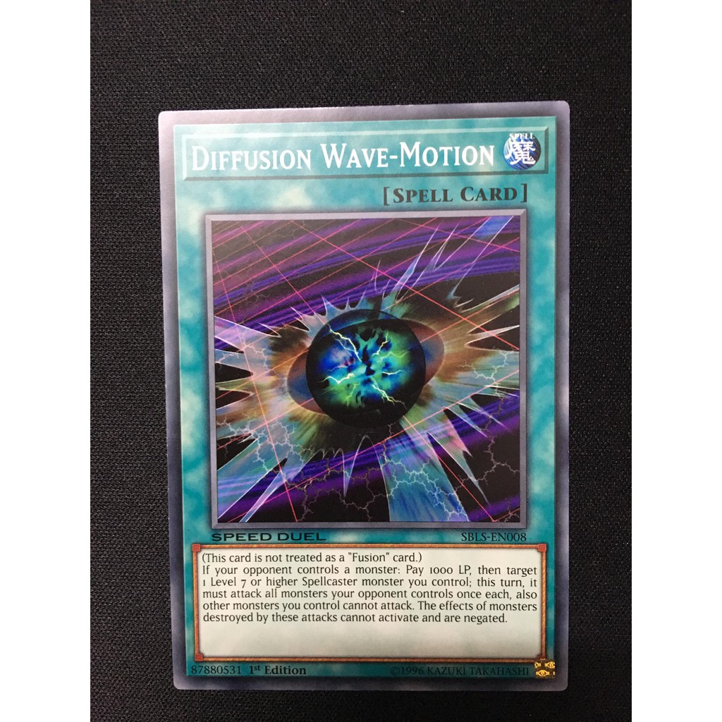 Bài yugioh speed duel - Diffusion Wave-Motion - SBLS-EN008