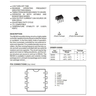 NE555 - DIP8